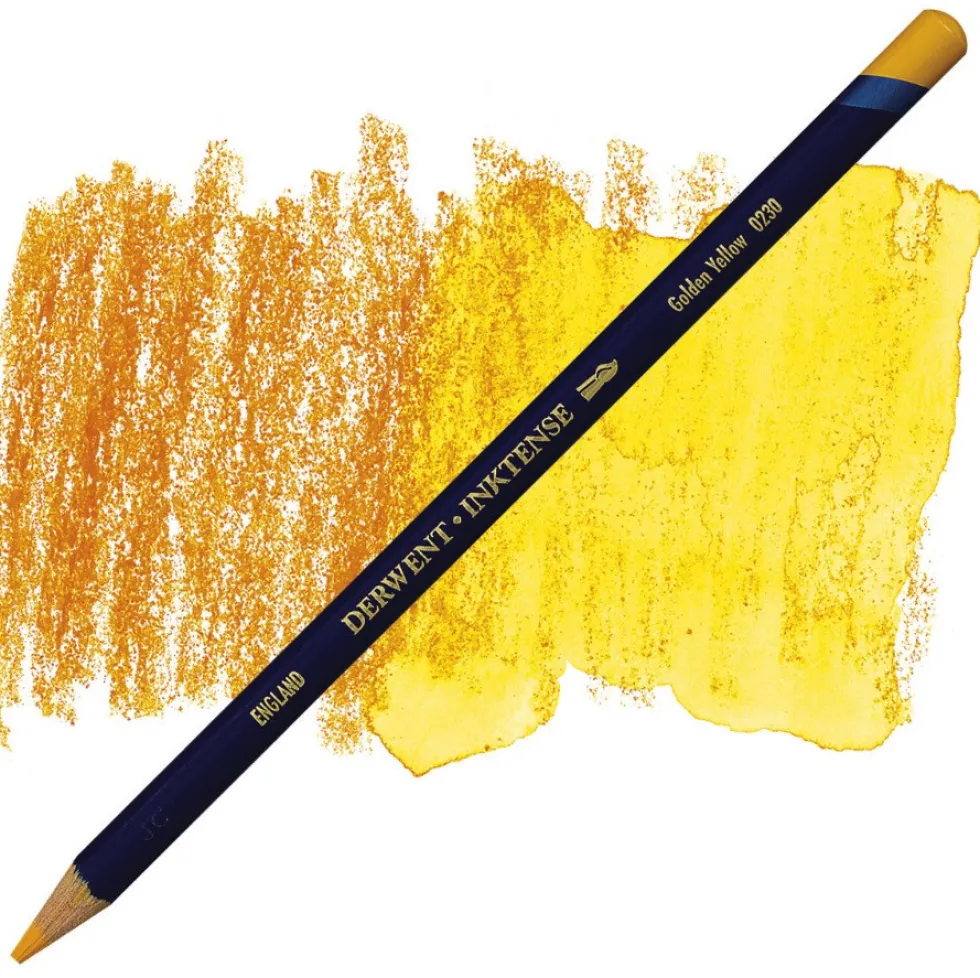 Kredka Inktense - Derwent - 0230, Golden Yellow