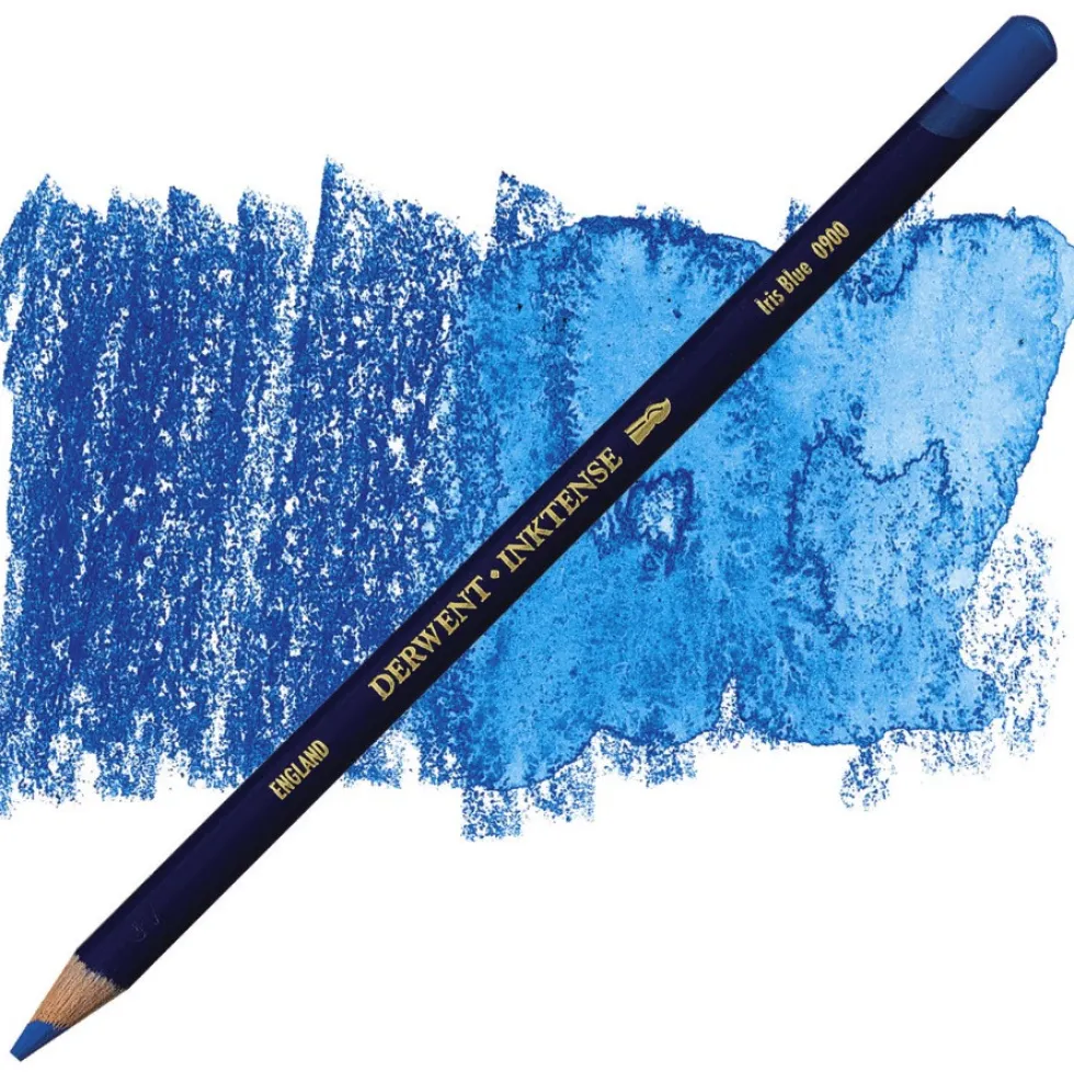 Kredka Inktense - Derwent - 0900, Iris Blue
