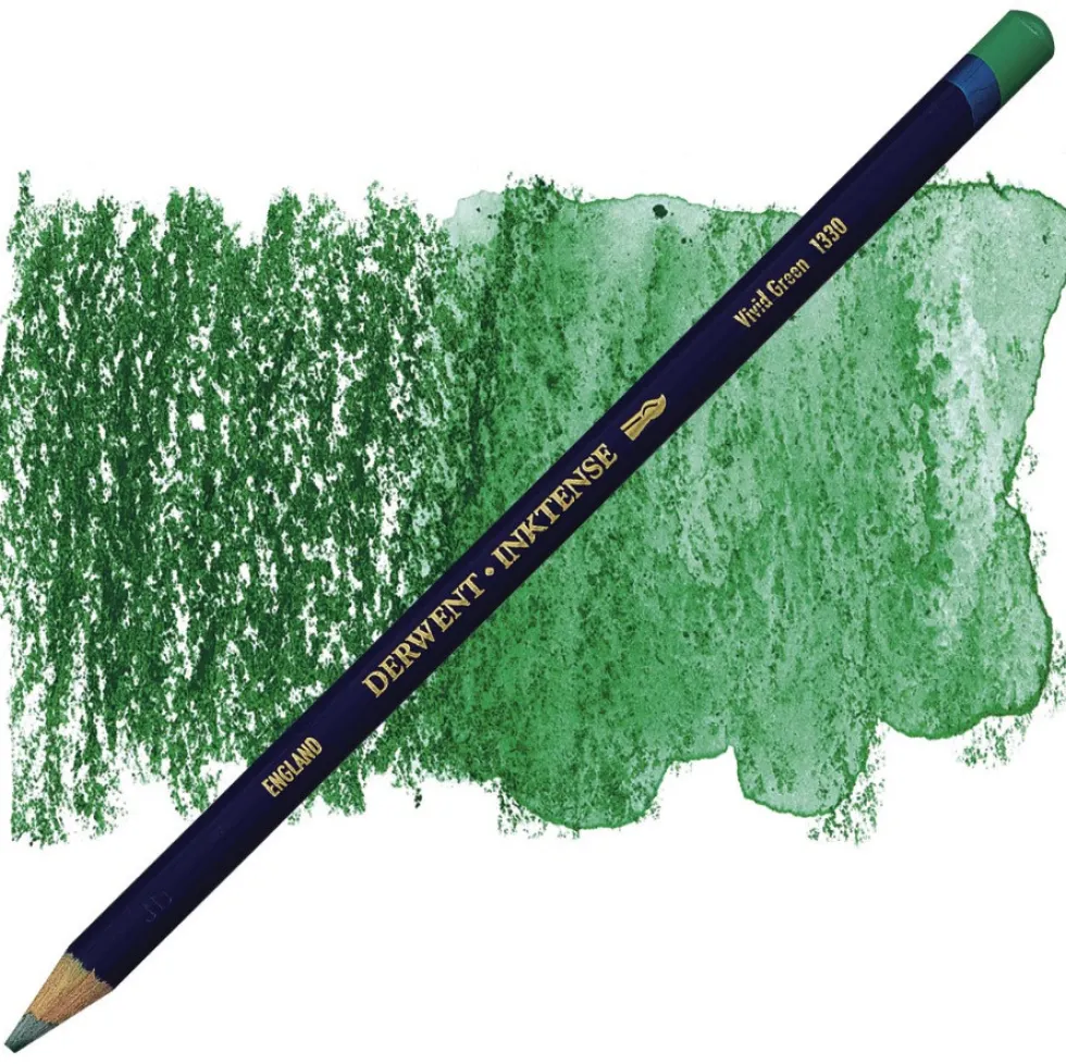 Kredka Inktense - Derwent - 1330, Vivid Green