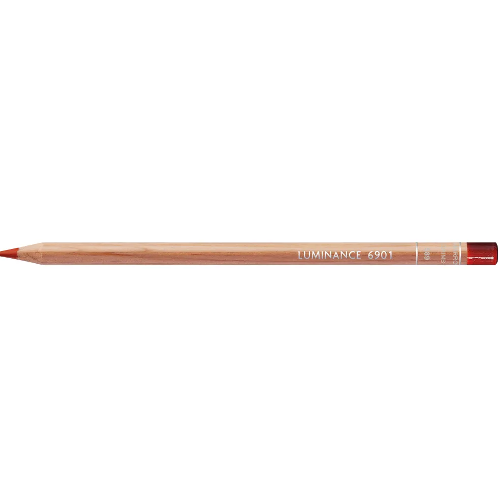 Kredka Luminance - Caran d'Ache - 589, Crimson Alizarin