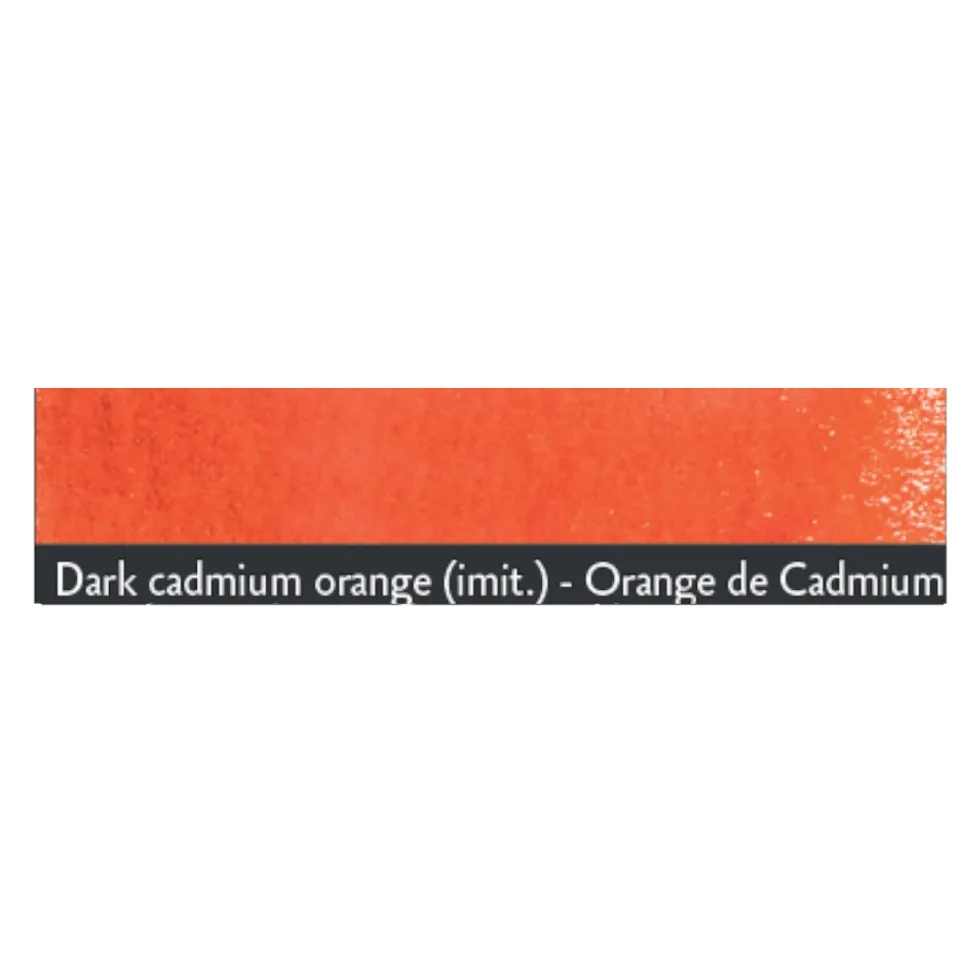 Kredka Luminance - Caran d'Ache - 533, Dark Cadmium Orange