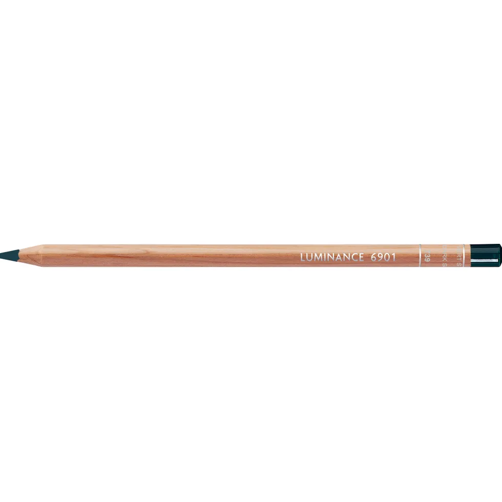 Kredka Luminance - Caran d'Ache - 739, Dark Sap Green