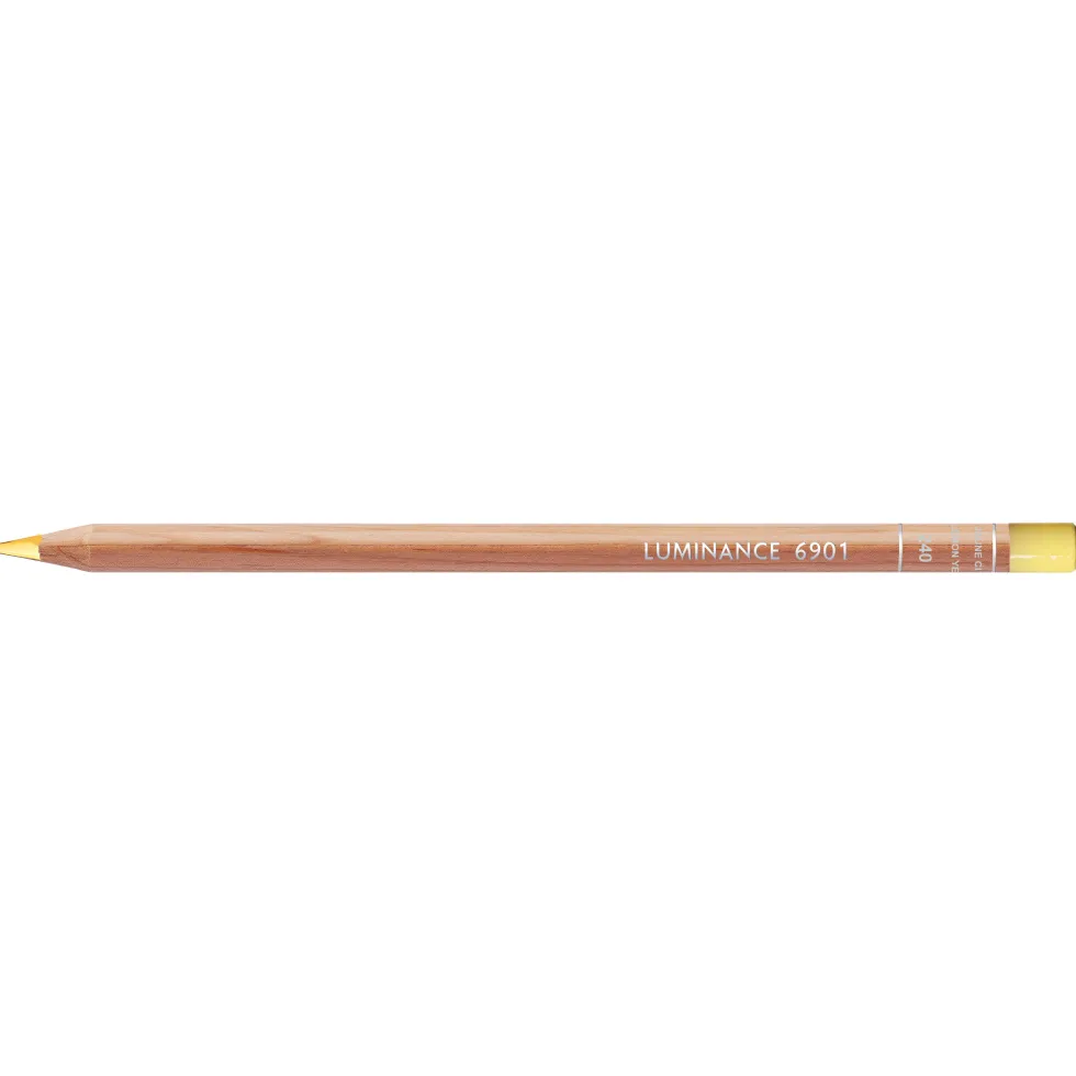 Kredka Luminance - Caran d'Ache - 240, Lemon Yellow