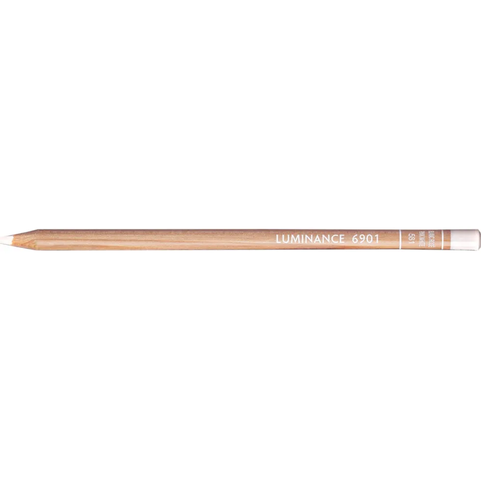 Kredka Luminance - Caran d'Ache - 581, Pink White
