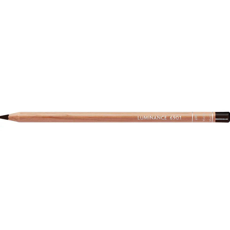 Kredka Luminance - Caran d'Ache - 407, Sepia