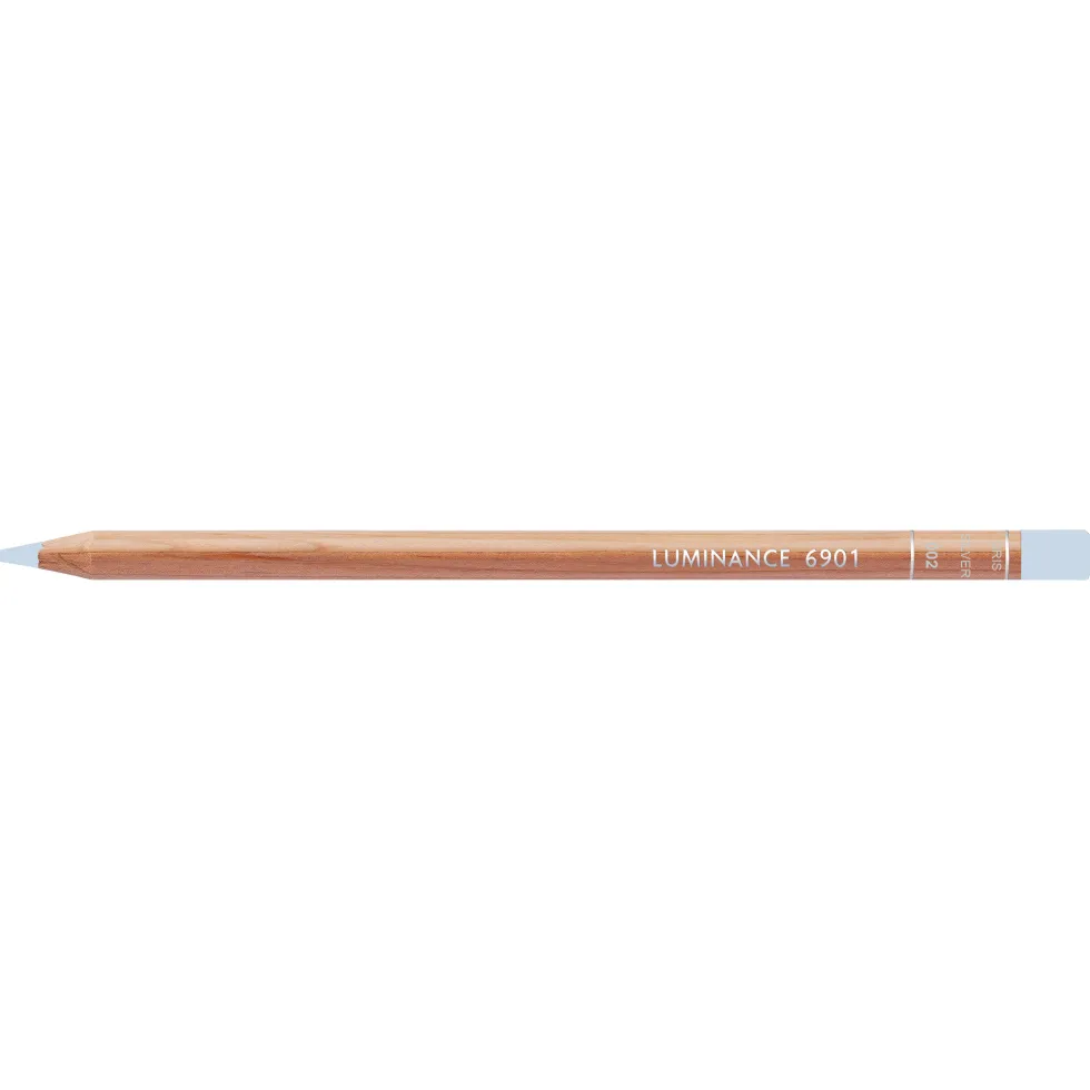 Kredka Luminance - Caran d'Ache - 002, Silver Grey