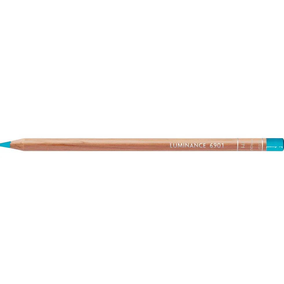 Kredka Luminance - Caran d'Ache - 171, Turquoise Blue