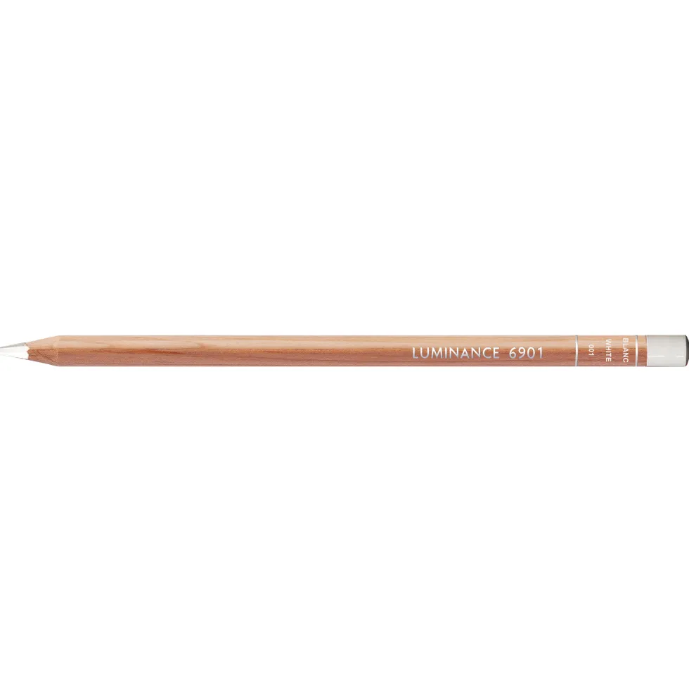 Kredka Luminance - Caran d'Ache - 001, White