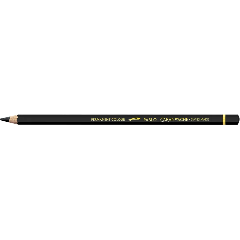 Kredka ołówkowa Pablo - Caran d'Ache - 009, Black