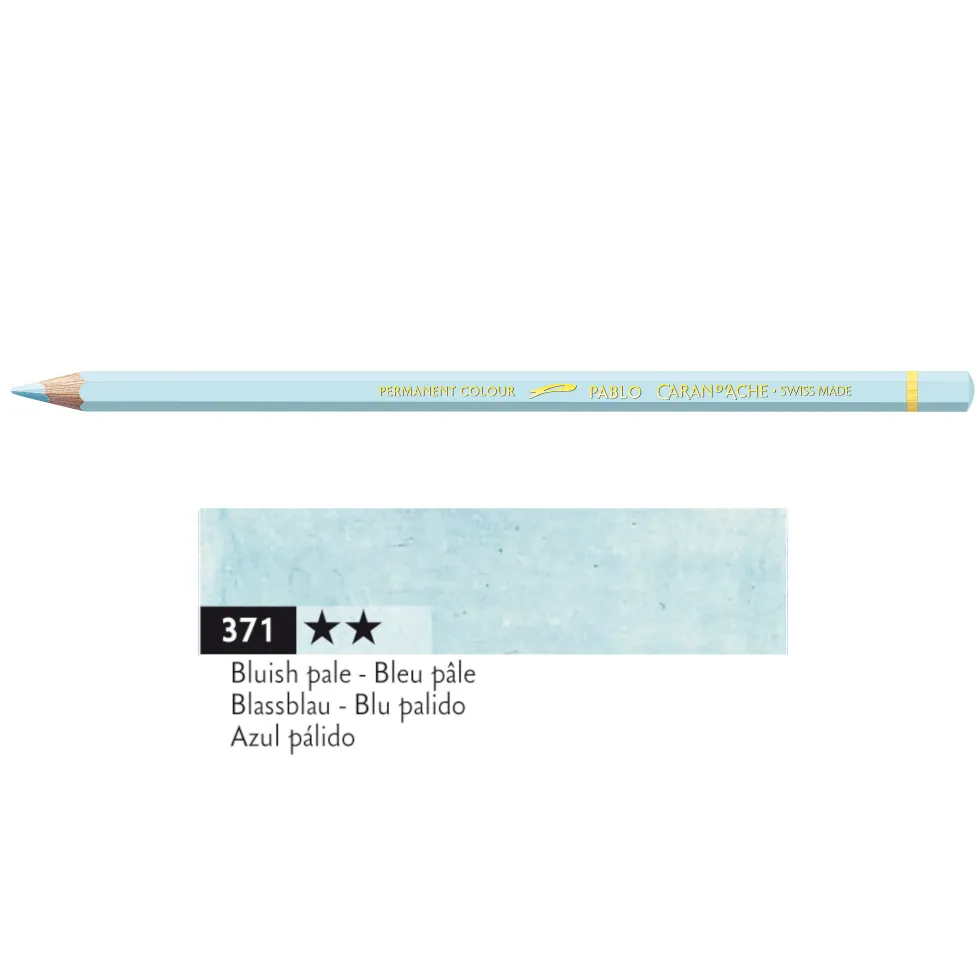 Kredka ołówkowa Pablo - Caran d'Ache - 371, Bluish Pale