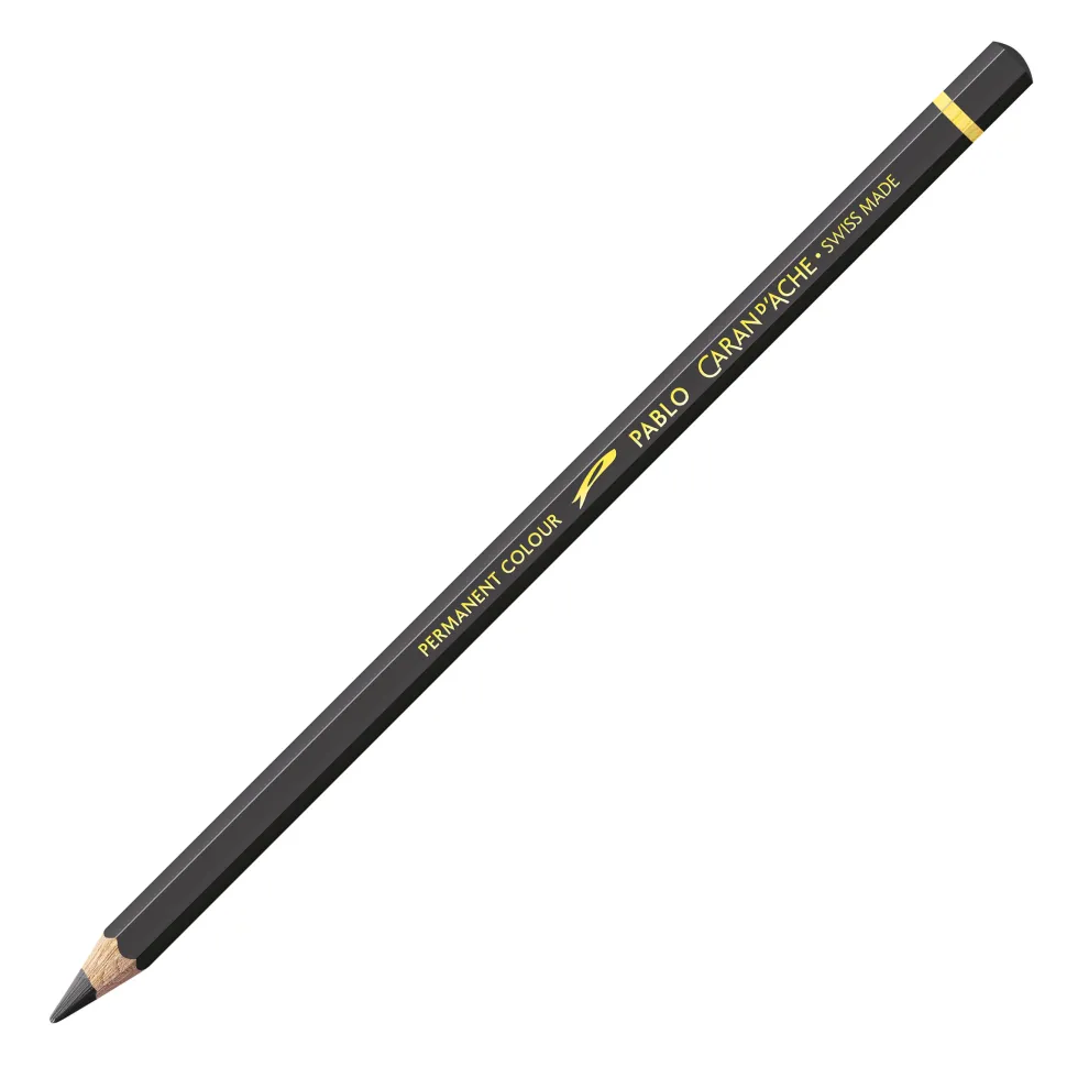Kredka ołówkowa Pablo - Caran d'Ache - 409, Charcoal Grey