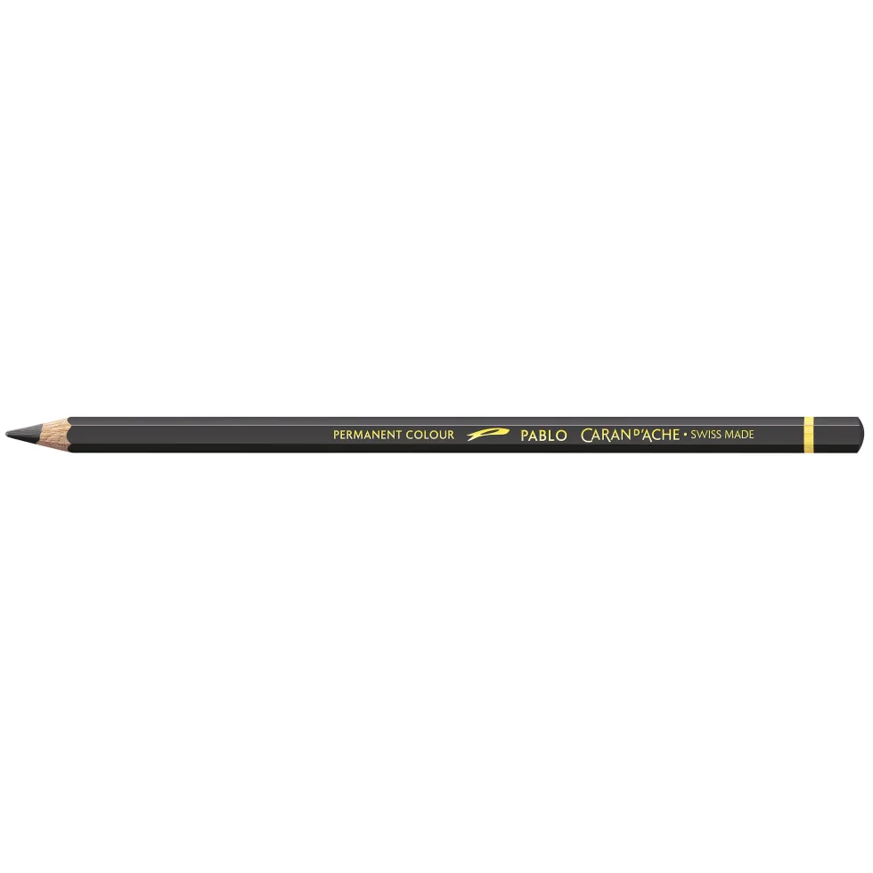 Kredka ołówkowa Pablo - Caran d'Ache - 409, Charcoal Grey