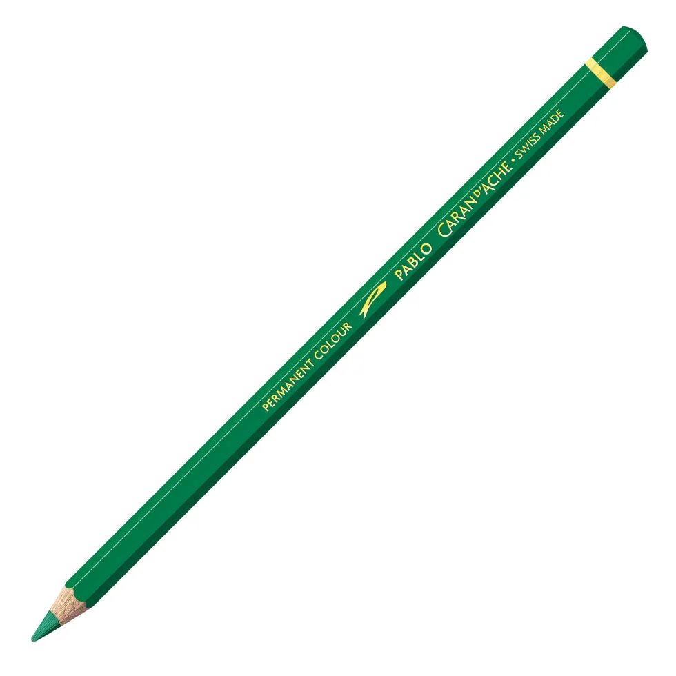 Kredka ołówkowa Pablo - Caran d'Ache - 210, Emerald Green