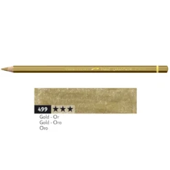 Kredka ołówkowa Pablo - Caran d'Ache - 499, Gold