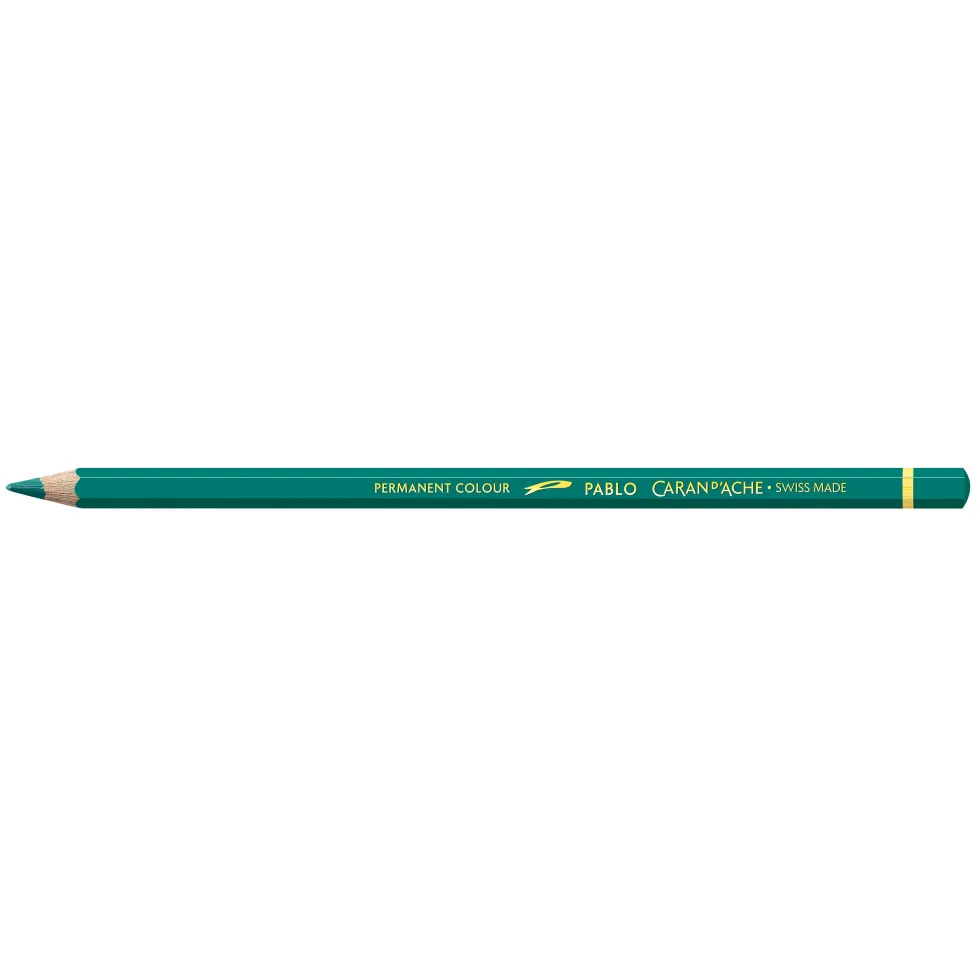 Kredka ołówkowa Pablo - Caran d'Ache - 190, Greenish Blue