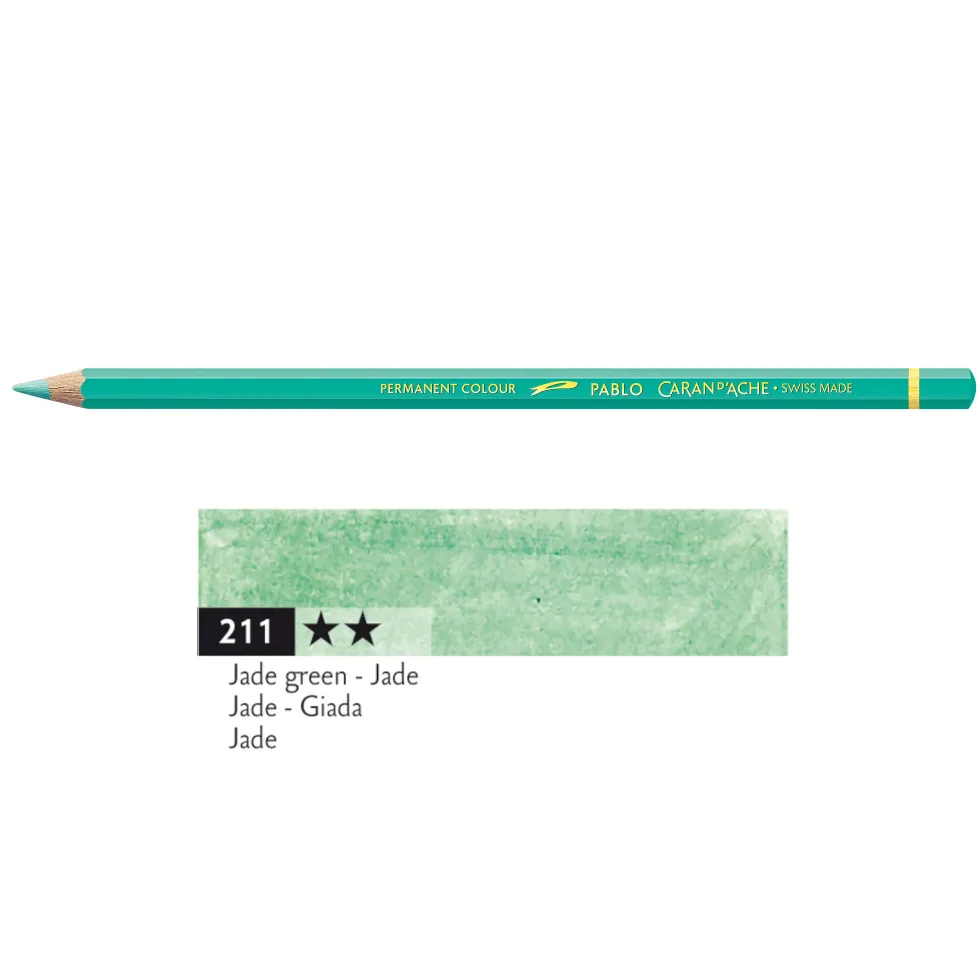 Kredka ołówkowa Pablo - Caran d'Ache - 211, Jade Green