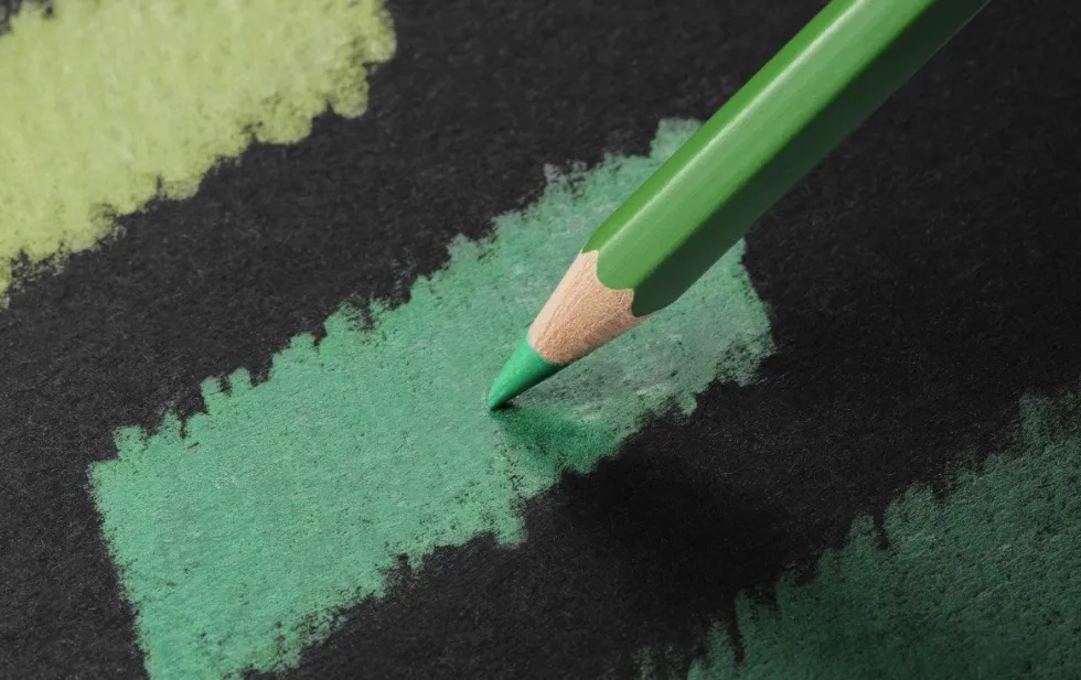 Kredka ołówkowa Pablo - Caran d'Ache - 225, Moss Green