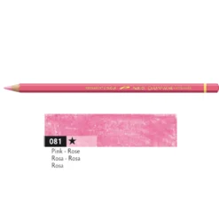 Kredka ołówkowa Pablo - Caran d'Ache - 081, Pink