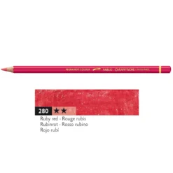 Kredka ołówkowa Pablo - Caran d'Ache - 280, Ruby Red