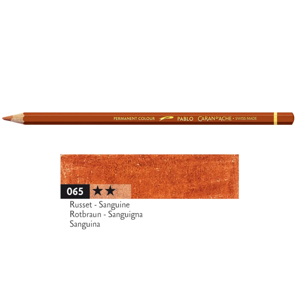 Kredka ołówkowa Pablo - Caran d'Ache - 065, Russet