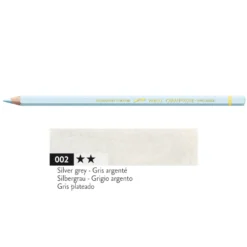 Kredka ołówkowa Pablo - Caran d'Ache - 002, Silver Grey