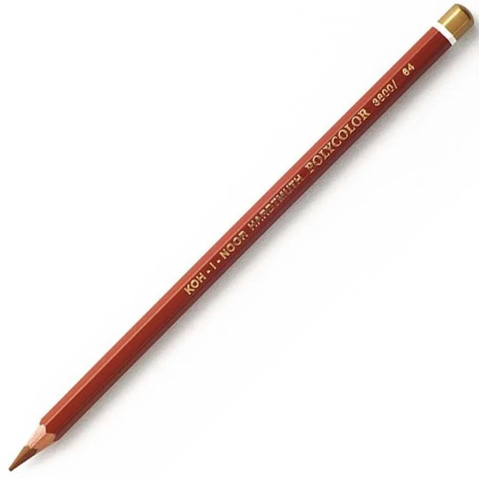 Kredka ołówkowa Polycolor - Koh-I-Noor - 64, Burnt Ochre