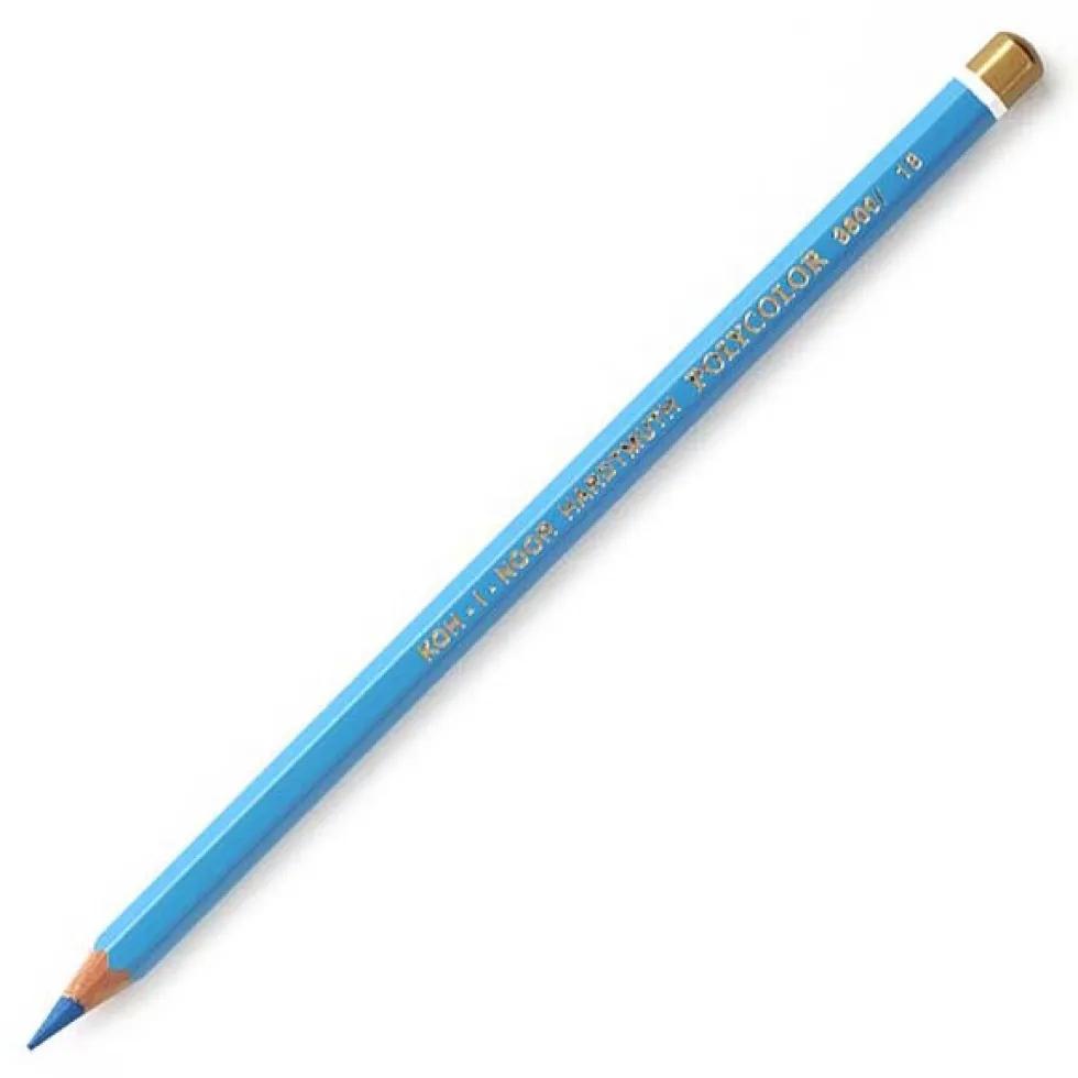 Kredka ołówkowa Polycolor - Koh-I-Noor - 18, Light Blue