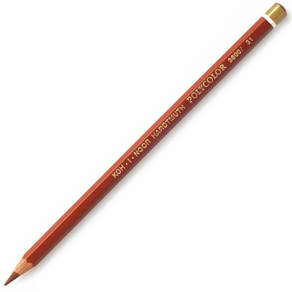 Kredka ołówkowa Polycolor - Koh-I-Noor - 31, Light Brown