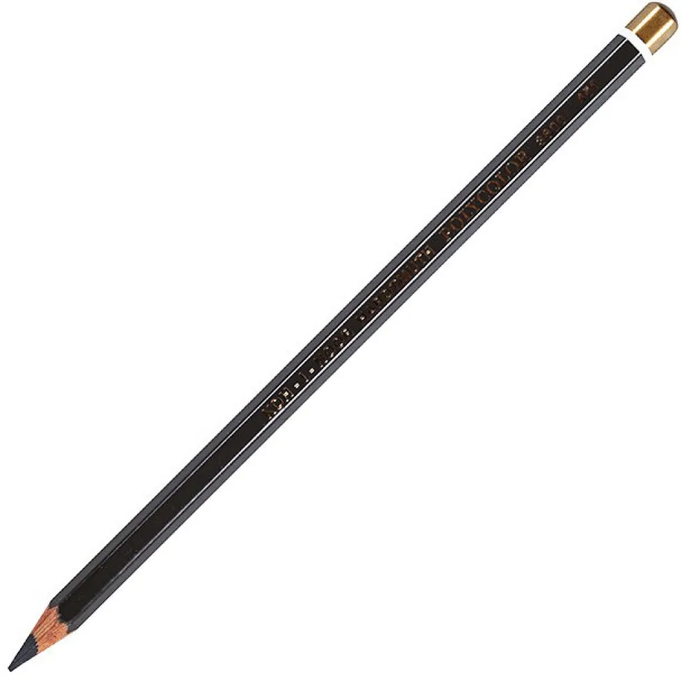 Kredka ołówkowa Polycolor - Koh-I-Noor - 458, Warm Grey 8