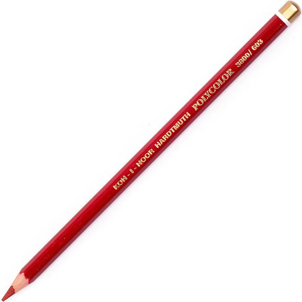 Kredka ołówkowa Polycolor - Koh-I-Noor - 603, Wine Red