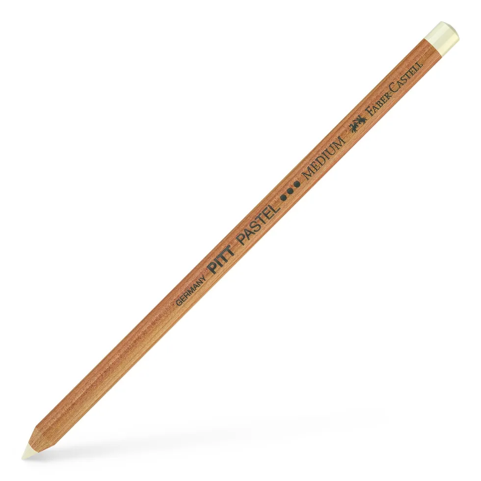 Kredka pastelowa Pitt Pastel - Faber-Castell - 101, White, średnia