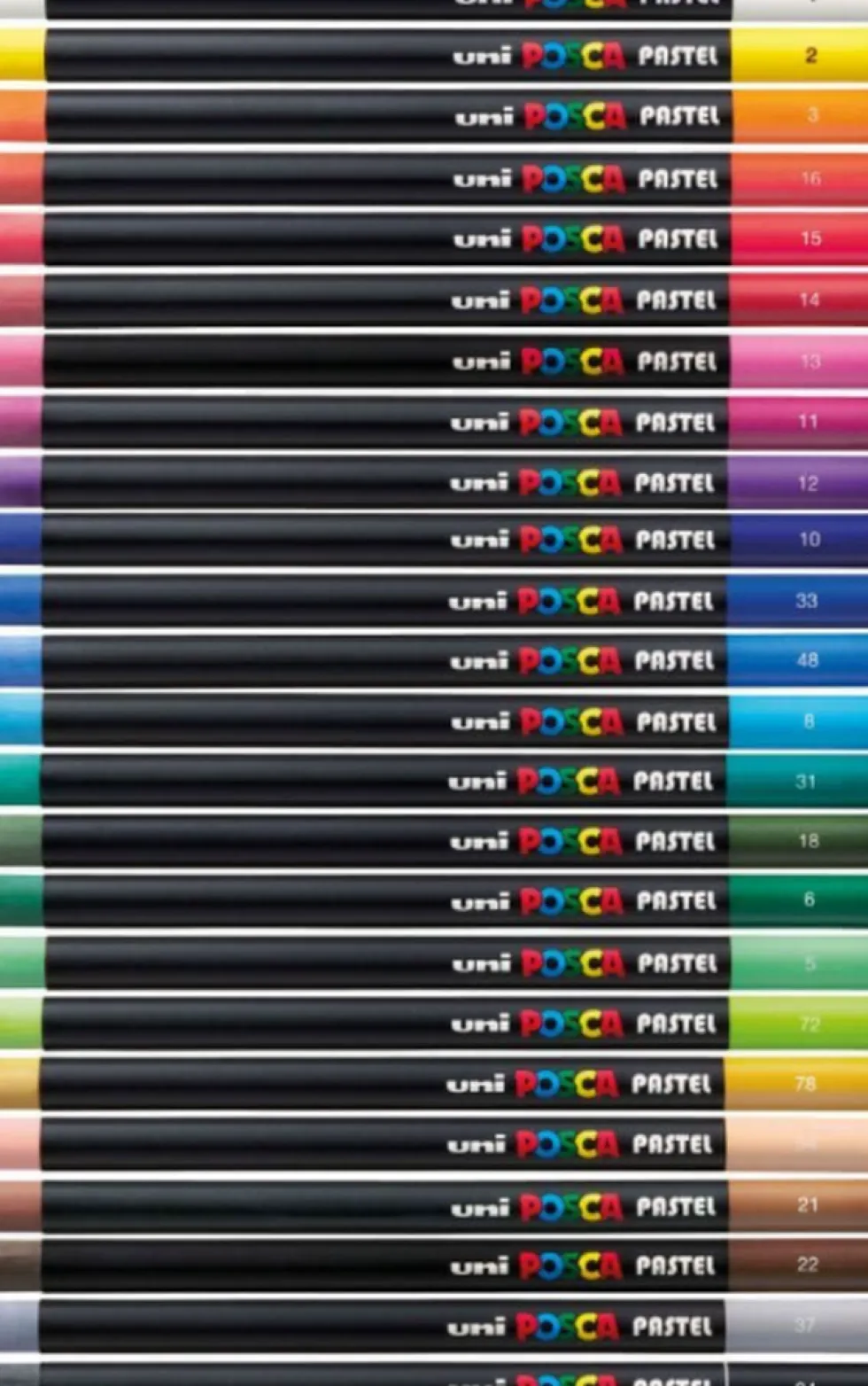 Kredka pastelowa Posca Pastel - Uni Posca - Blue