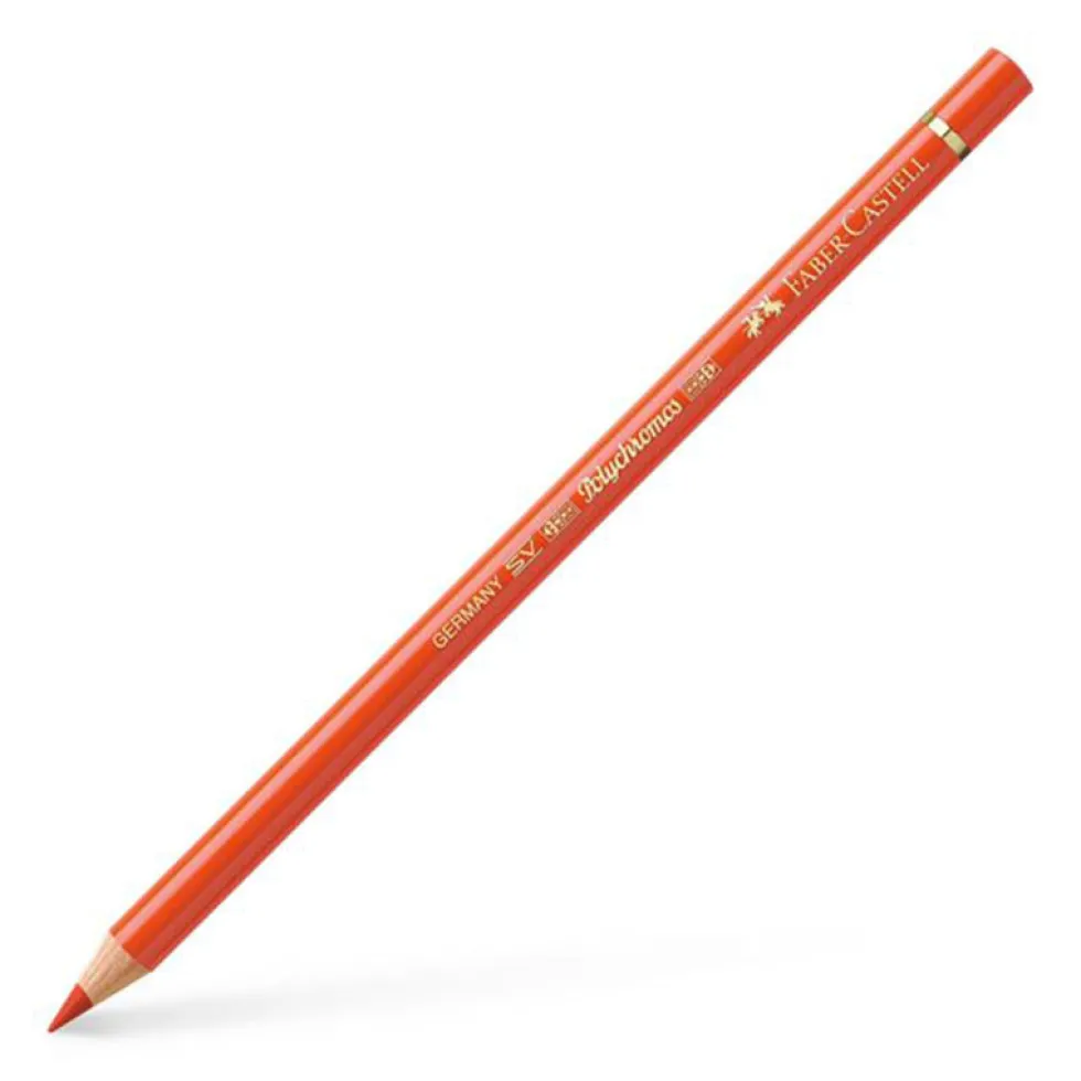Kredka Polychromos - Faber-Castell - 115 Dark Cadmium Orange