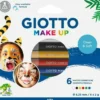 Kredki do malowania twarzy dla dzieci - Giotto - 6 kolorów