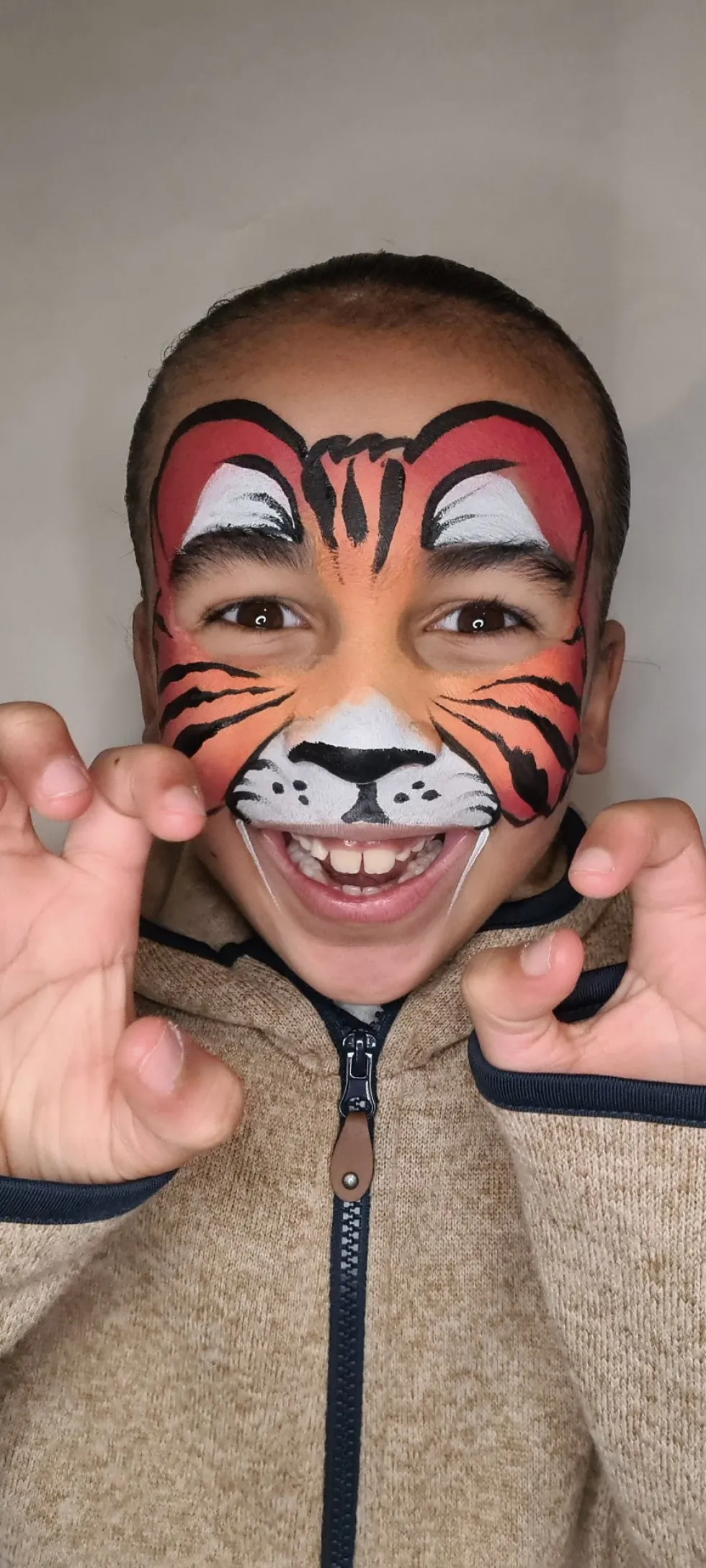 Kredki do malowania twarzy - Snazaroo - Tiger, 3 szt.