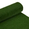 Krepina, bibuła włoska 180 g - Leaf green, 50 x 250 cm
