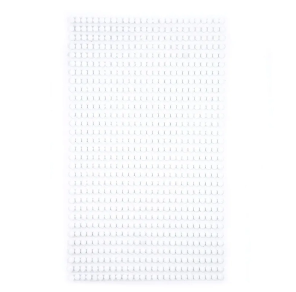 Kryształki samoprzylepne - DpCraft - białe, 3 mm, 806 szt.