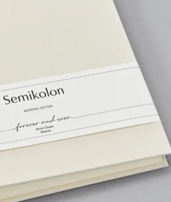 Księga gości Heritage Line, Wedding Edition - Semikolon - Chamois, 180 stron