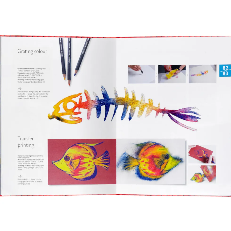 Książka do nauki rysunku - Caran d'Ache - Livre Atelier