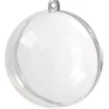 Kula, bombka akrylowa do ozdabiania - 7,5 cm