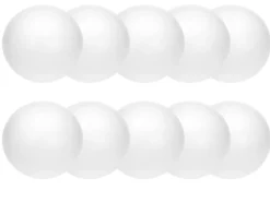 Kule, bombki styropianowe - 6 cm, 10 szt.