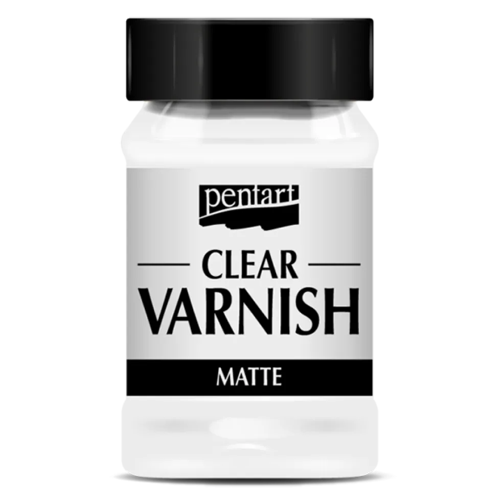 Lakier szybkoschnący, rozpuszczalnikowy - Pentart - matowy, 100 ml