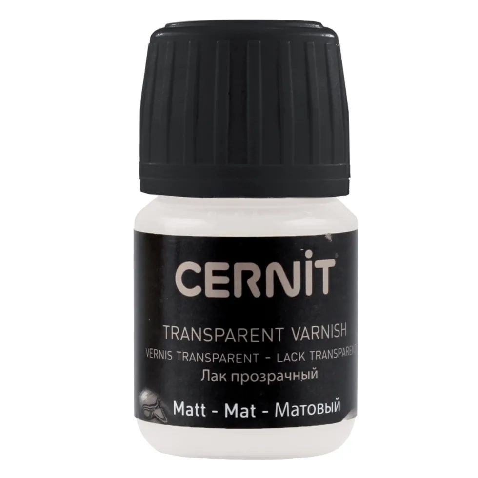 Lakier, werniks do masy termoutwardzalnej - Cernit - matowy, 30 ml