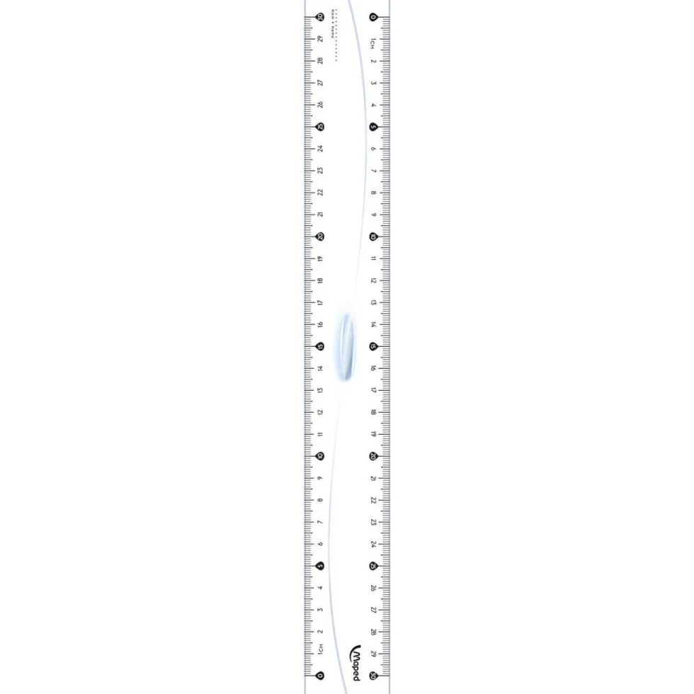 Linijka Classic z uchwytem - Maped - 30 cm
