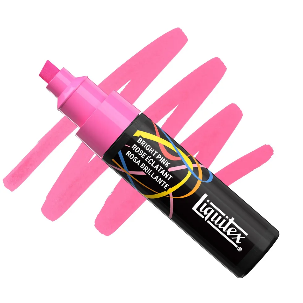 Marker akrylowy - Liquitex - Bright Pink 8 mm