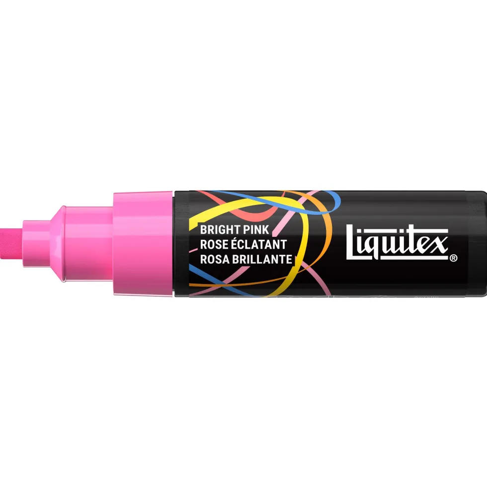 Marker akrylowy - Liquitex - Bright Pink 8 mm