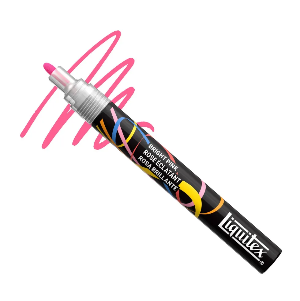 Marker akrylowy - Liquitex - Bright Pink 2 mm
