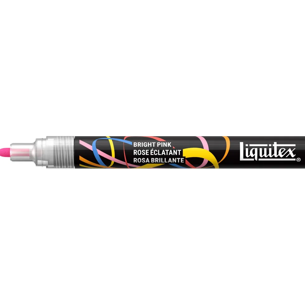 Marker akrylowy - Liquitex - Bright Pink 2 mm