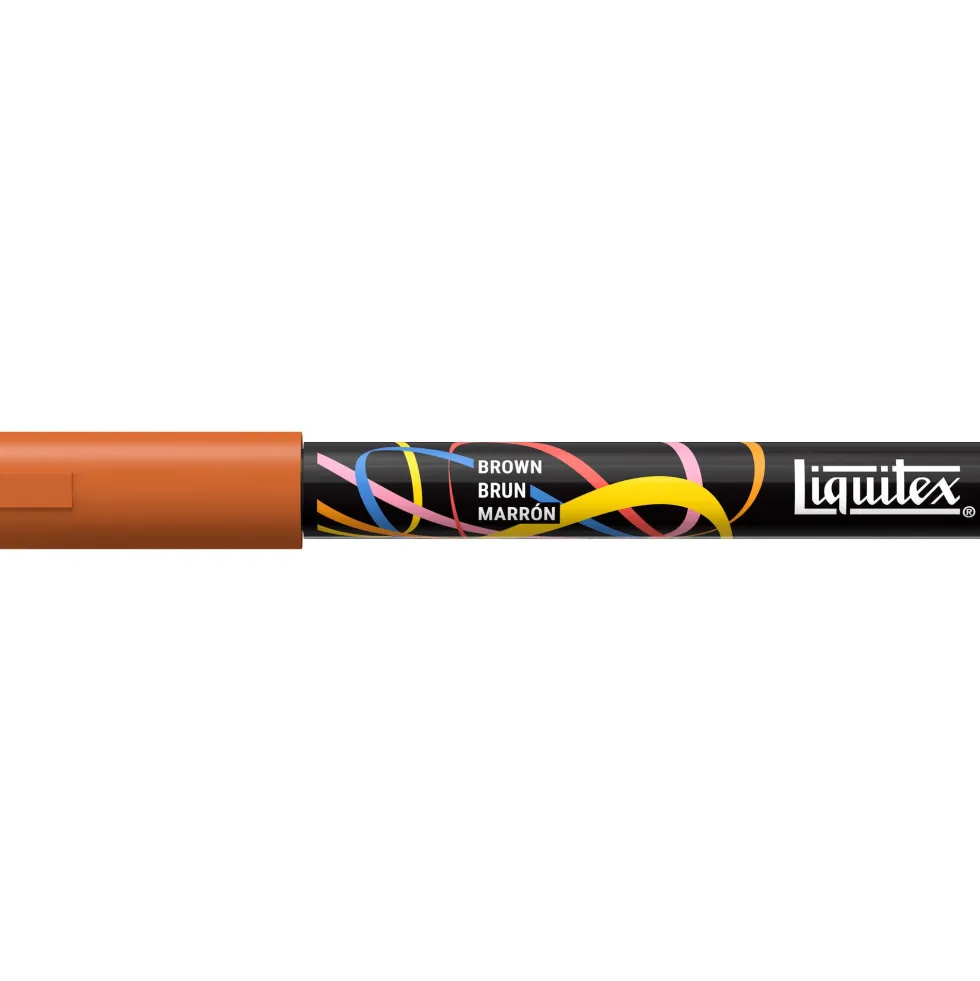 Marker akrylowy - Liquitex - Brown 2 mm