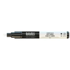 Marker akrylowy - Liquitex - carbon black 2 mm
